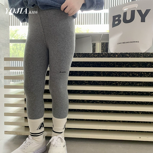 Леггинсы, детские утепленные штаны, в западном стиле