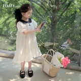 Элитное платье, юбка, детская летняя одежда, летний наряд маленькой принцессы, в западном стиле, изысканный стиль