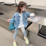 Штаны, детские леггинсы, детская одежда, осенние, облегающий крой, в корейском стиле