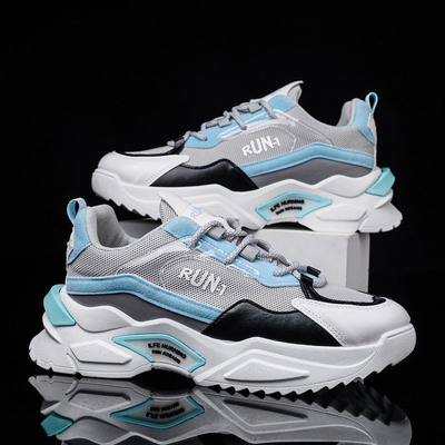 老爹鞋男夏季港风ins休闲鞋网面透气