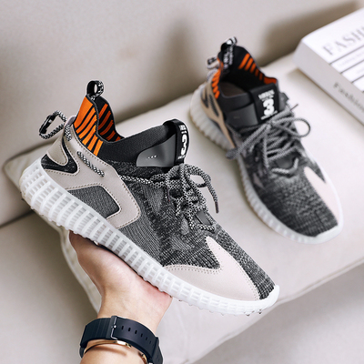 椰子夏季跑步鞋超火休闲运动鞋男鞋