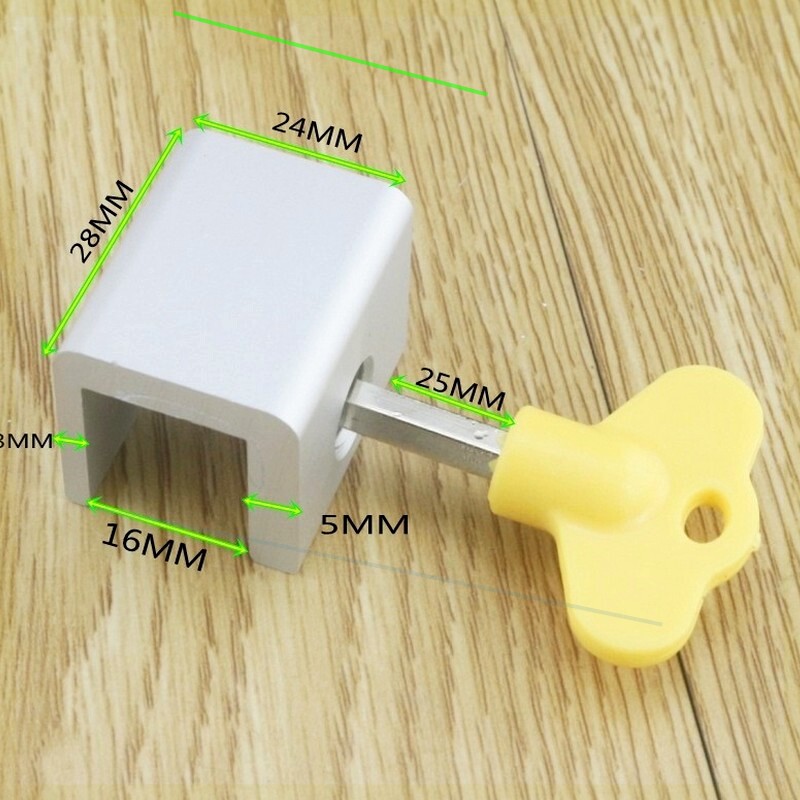 Window limiter Plastic windproof limit lock Sliding door sash Aluminum alloy window anti-theft lock Sliding window