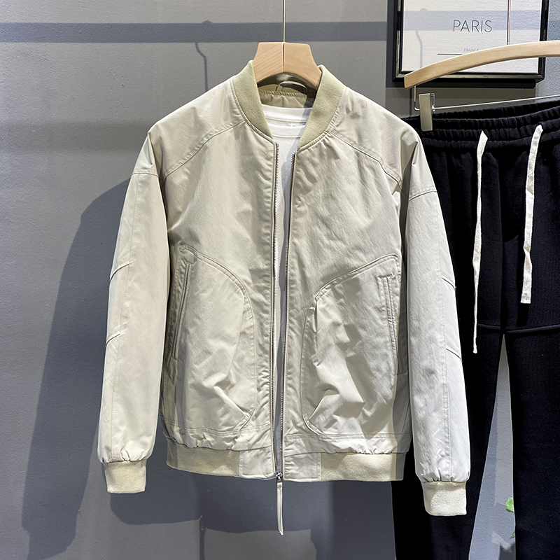 Fugui Bird Autumn Winter Design Sensation Jacket Men's Clothing Superior Coat Han Edition Fashion Short High-end Tooling Baseball Clothes