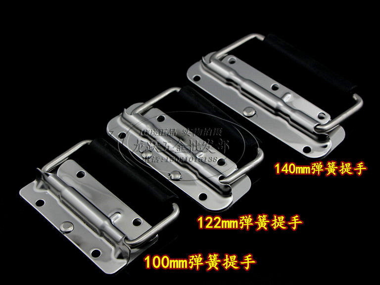 Running Art 304 Stainless Steel Spring Handle Box Ring Cover Ring Box Handle Industrial Equipment Box Handle Air Box Accessories