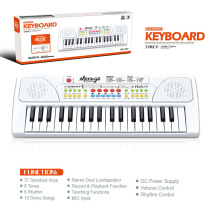Foreign trade export 37-key electronic keyboard for children beginners piano toy infant educational music early education gift for boys and girls