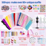 Дизайнерская кукла для детского сада, набор материалов, сумка через плечо, игрушка, DIY, детская одежда