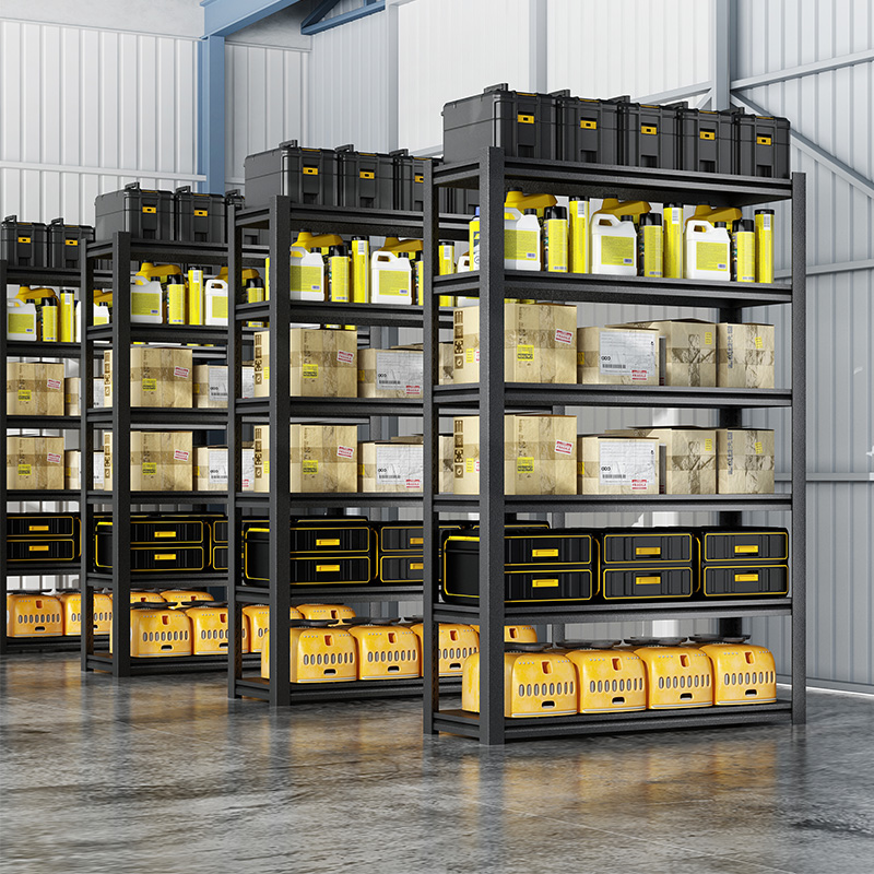 Shelf household rack thickened balcony floor multi-storey warehouse supermarket display storage angle steel storage iron shelf