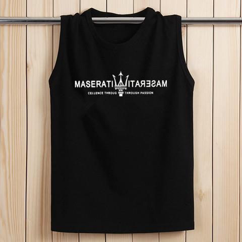 Mồ hôi vest vest vai mùa hè nam không tay thể thao Áo thun bóng rổ thể dục cotton áo thun chơi lỏng - Lót ao thể thao