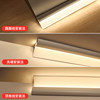 Surface-Mounted Luminous Corner Line Lights, No Ceiling Required, Gypsum Line Lights, Living Room Corner Wall Washers, Reflective Light Troughs