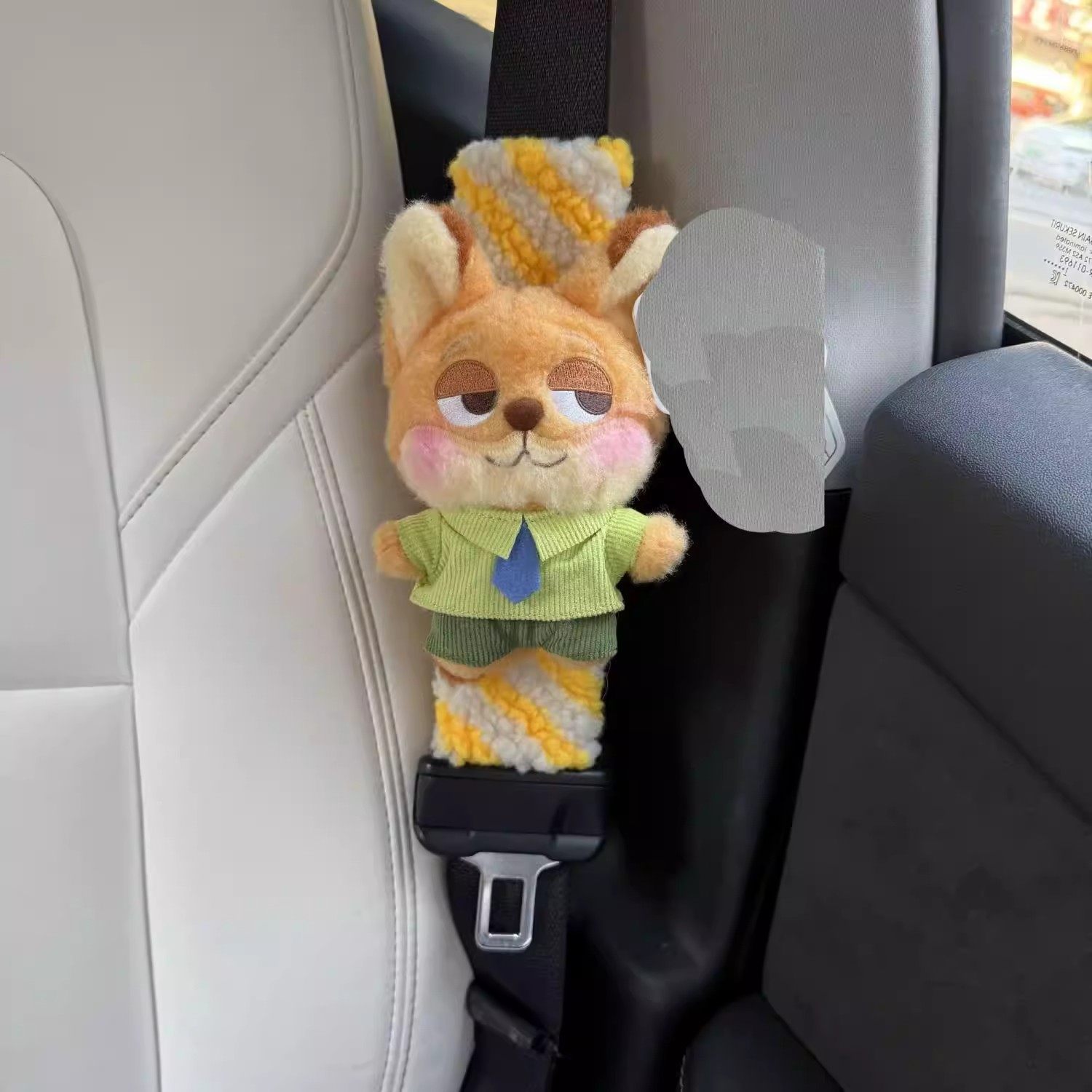 Zootopia Judy Nick Car Seat Belt Shoulder Pad Car Seat Belt Cover Car Interior Decoration Accessories