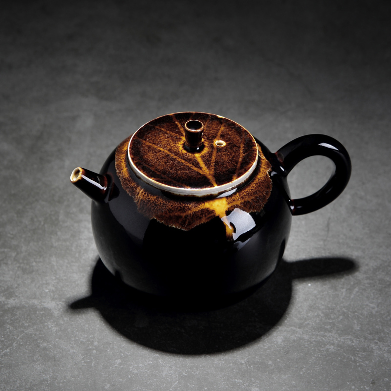 Up with jingdezhen blue was konoha built light ceramic kung fu tea boiled tea set household manual single pot of the teapot