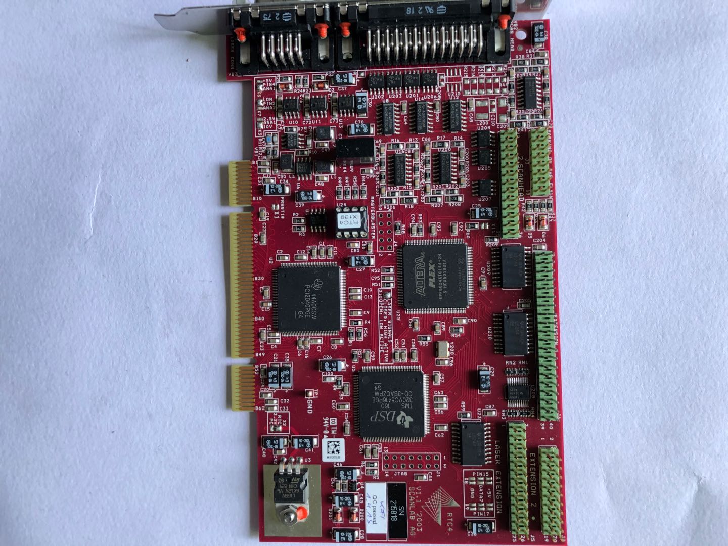 Spot SCANLAB AG RTC-3 V1 1 laser marking head control card RTC-4