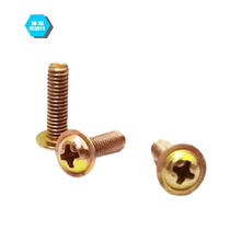 PWM galvanized cross round head with screws pan head with intermediary screws blade screws M3M4M5M6