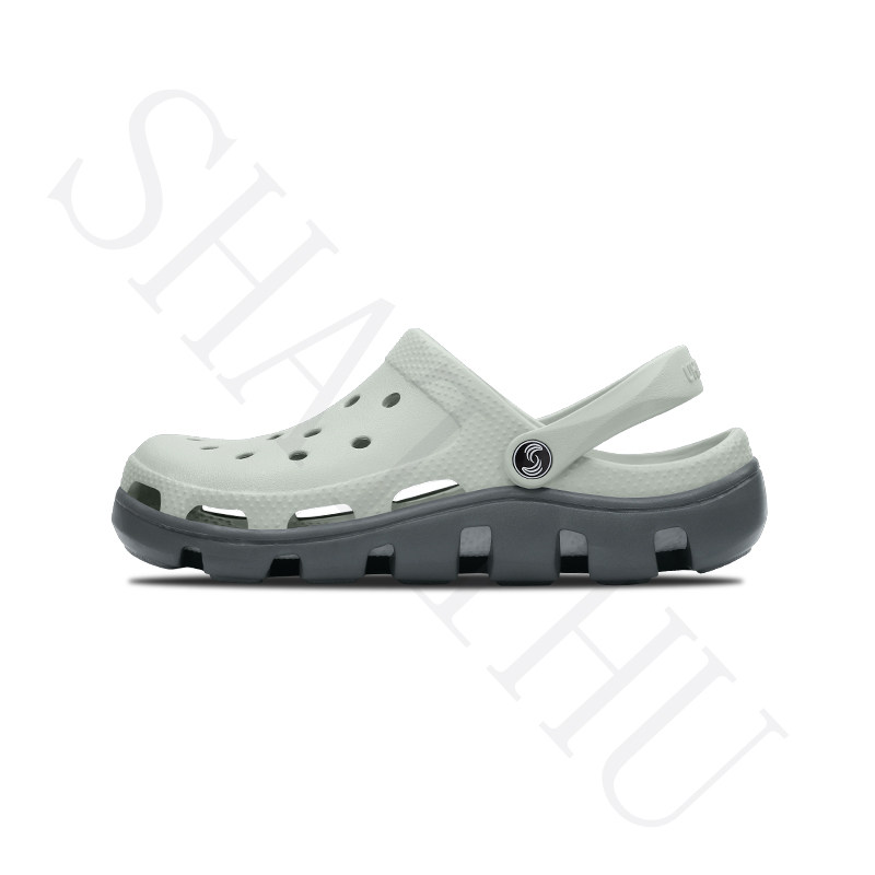 Crocs uslubidagi shippaklar, sirpanmaydigan plyaj poyabzallari, yozgi sandallar, ochiq havoda kiyish uchun mos, yumshoq taglik, o'lcham, yopiq barmoq, sevikli uchun