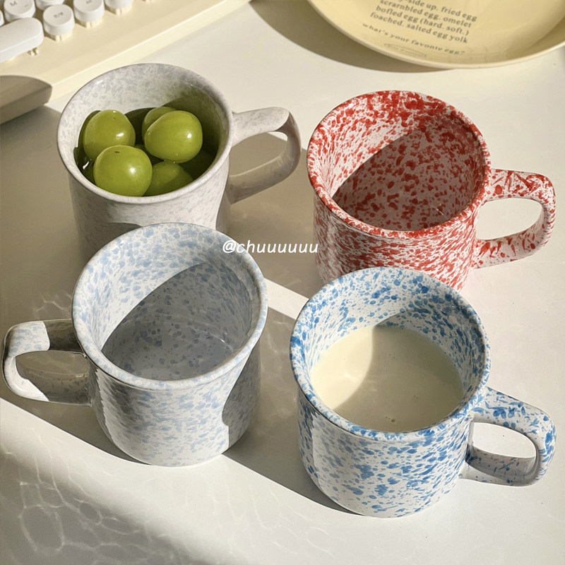 35包邮灰白色高温陶瓷牛奶杯：2026年买它值不值？