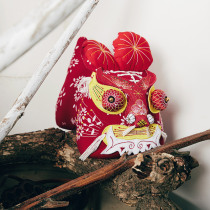 This is the craftsmanship old art New folk character Chinese style traditional handmade embroidery cloth tiger gift