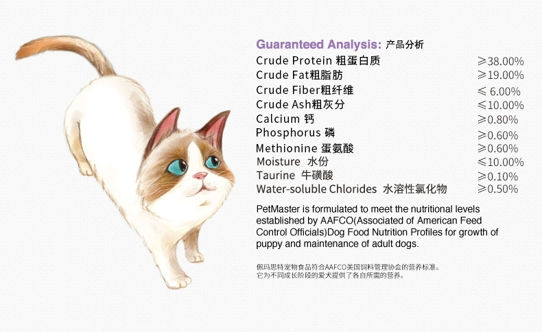 Petmaster Permasite Bảo vệ chống oxy hóa tự nhiên Gà Salmon Gà trưởng thành Thức ăn cho mèo 10kg - Cat Staples