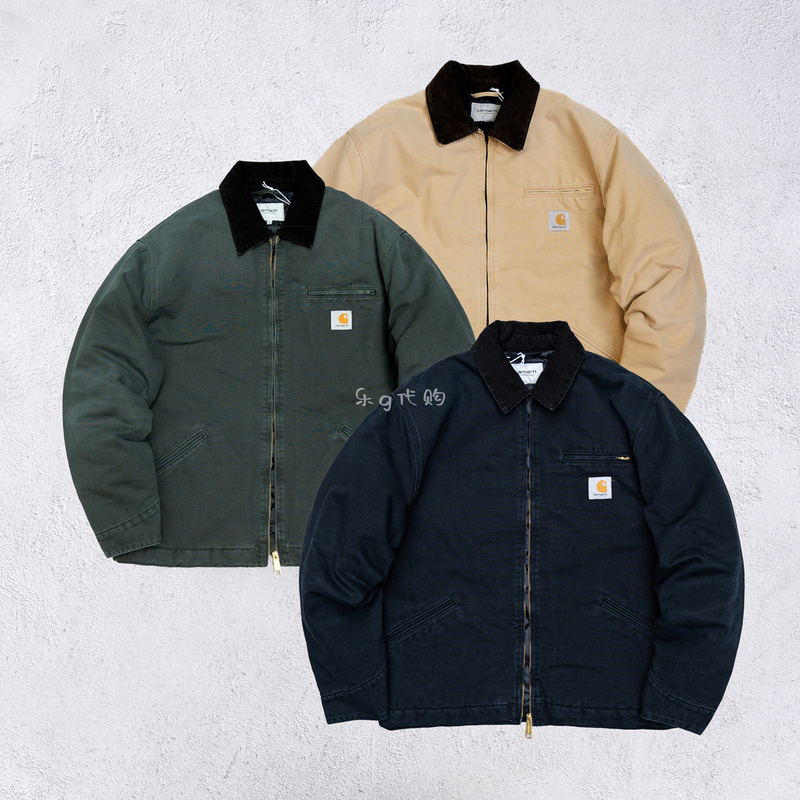 In-Stock Carhartt Wip Og Detroit Jacket Og Loose-Fitting Detroit Cotton Jacket 26Fw