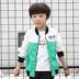 Thời trang áo khoác trẻ em Jacket 2018 bông áo giản dị của mùa xuân mới trẻ em Quần áo Boys vừa và nhỏ có kích thước của trẻ em bán nóng. 