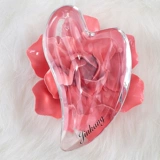 Кристаллическая тарелка, соскребающая женское прозрачное лицо красоты Тонкое лицо, меридианское лицо для детоксикации всего тела универсальное масштаб артефакт