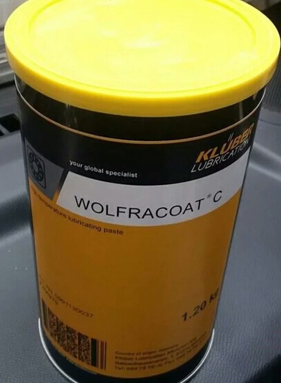 Crubble KLUBER WOLFRACOAT C High temperature lubrication cream 1 2Kg