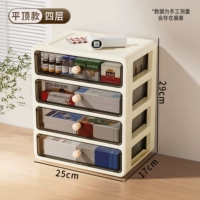 Модель с плоским верхом – четыре слоя [гладкие ящики]