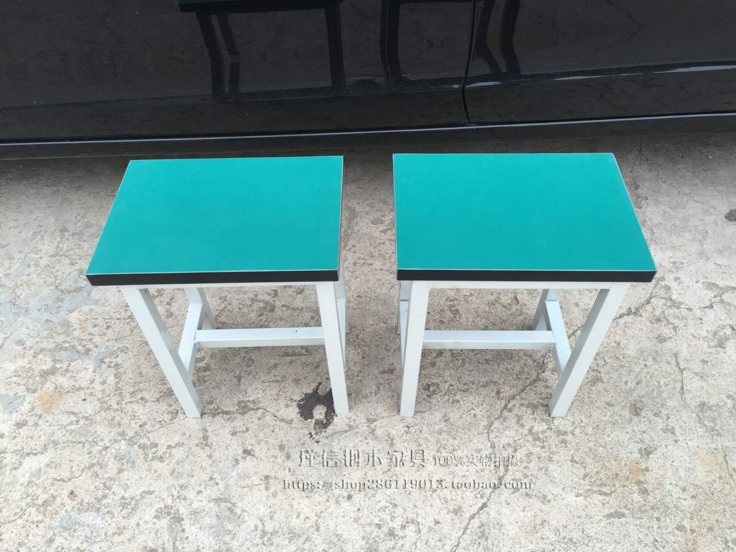 Small stool low stool workbench factory workshop stool school stool small square stool iron stool dining table stool fast food stool