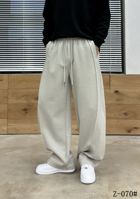 2026 Autumn Collection ~ Light Luxury High-End Tailored Men's Loose Straight Casual Pants Trendy Men's Fashion Sportswear