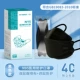 [Медицинский n95 элегантный черный] 40 шт/2 коробки [со стальной пломбой ✅Индивидуальная упаковка]