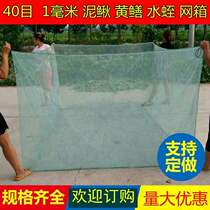 2021 new net box fish farming nets 40 mesh loach yellow eel lobster water flower fish fry crab beetle aquatic