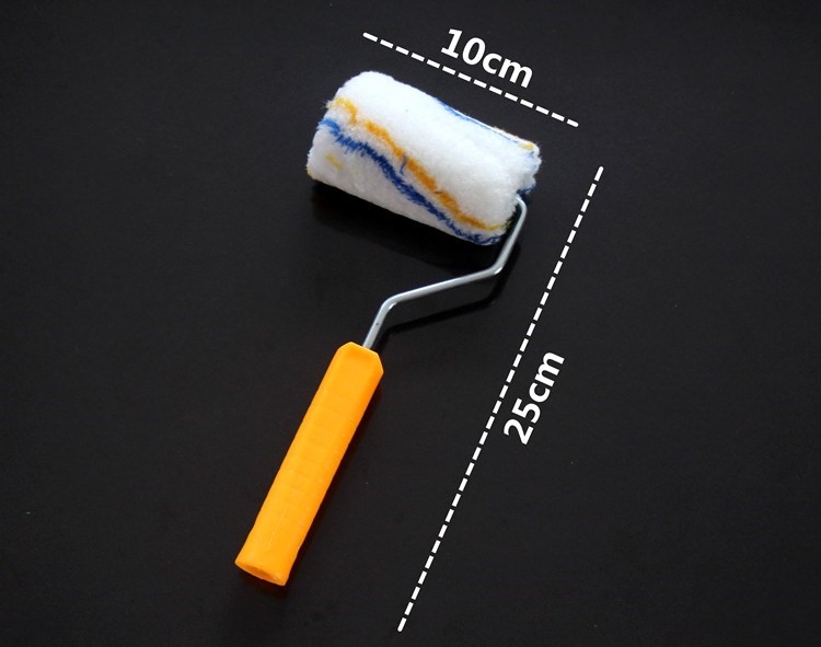 Roller brush brush Hand-held long handle wall paint roller Bedroom brush Roller mini wall paint