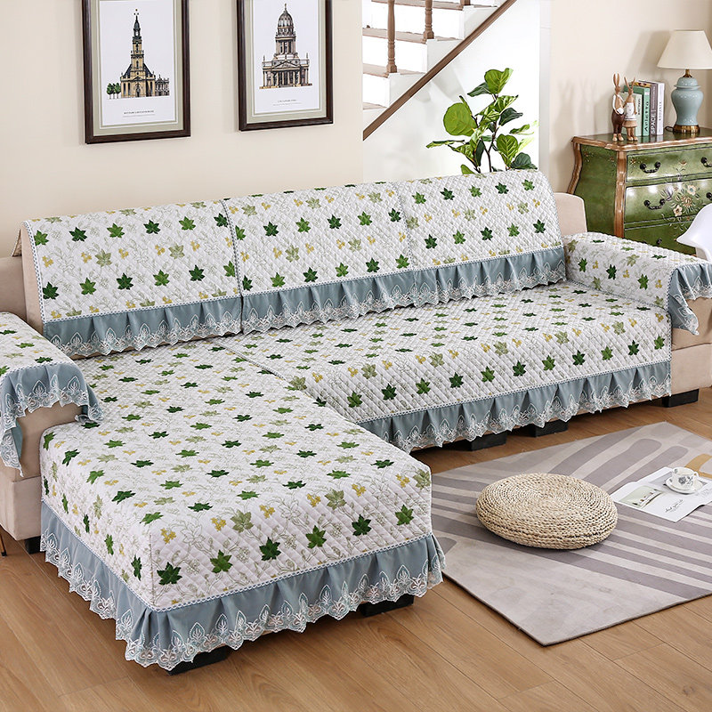 Jifuyou sofa cushion modern minimalist four seasons universal sofa cover all-inclusive universal cover full cover non-slip cushion