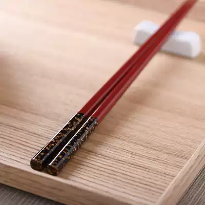 Ping An Society handmade lacquer chopsticks Fuzhou traditional lacquerware tableware gifts
