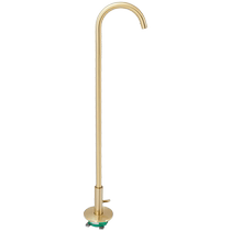 Customized pedestal basin fully intelligent sensor faucet creative bathtub side hot and cold faucet bed and breakfast floor-standing water dispenser