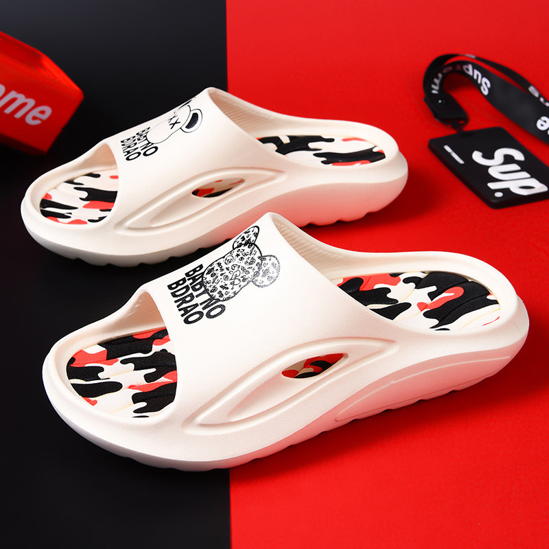 Thick Bottom Slippers Men Wear summer breathable new men Lined Casual Non-slip Outdoor Beach Sandals Sandals Shoes