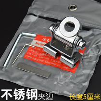 Car antenna clip edge card edge Stainless steel car universal new clip edge RB-400mini silver small clip edge