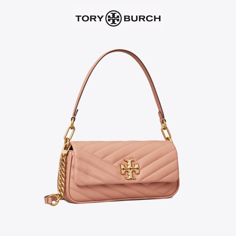 Tory Burch 汤丽柏琦 Kira 小号羊皮绗缝 女式链条单肩包 $320.6 海淘免运费直邮到手约￥2043 天猫￥4480