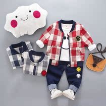 7 5 6 8 8 9 9 6-12 months Baby 3 Wei clothes 2 Fall jacket 0-1 ½ Mens baby Autumn Bottling Suit