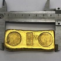 Ancient Coins Retro Grand Clear Gold Bullion Ingots Photo of Meridian Solid gold ingots gold ingots Process Pendulum Pieces handlebar pieces