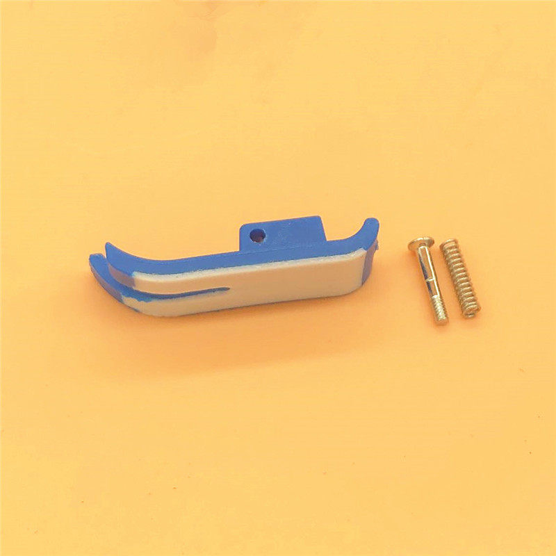 MT18 electric flat car industrial sewing machine presser foot leather Oxford cow rib abrasion resistant presser foot plate plastic presser leather