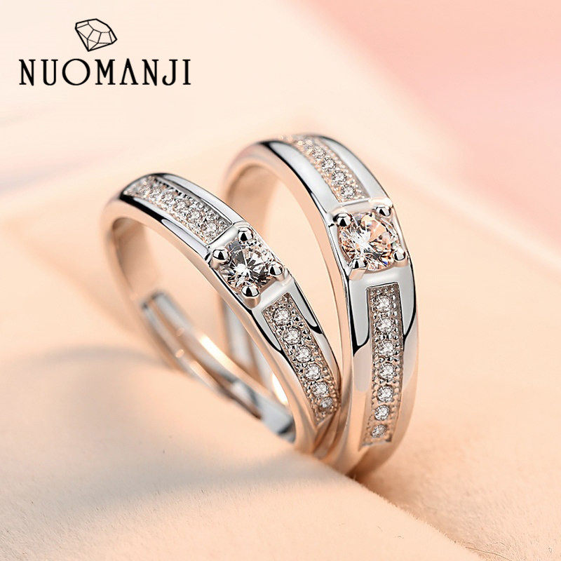 Normanji Couple Ring Live 925 silver a pair of wedding rings to the annals of the annals