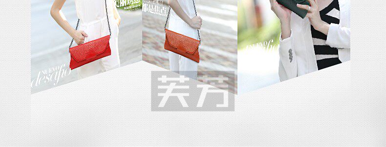 Клатч 真皮商务手拿包时尚潮流单肩斜挎包头层牛皮女士钱包新款气质手包