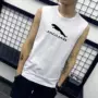 Áo vest nam cotton mùa hè trẻ trung thoáng khí XL không tay áo thun thể thao bán chạy - Áo vest cotton áo giả vest nam