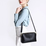 Модная маленькая сумка клатч, универсальная сумка через плечо на одно плечо на ремне, небольшая сумка, городской стиль, из натуральной кожи