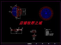 Heavy duty ductile iron manhole cover drawings cad drawings