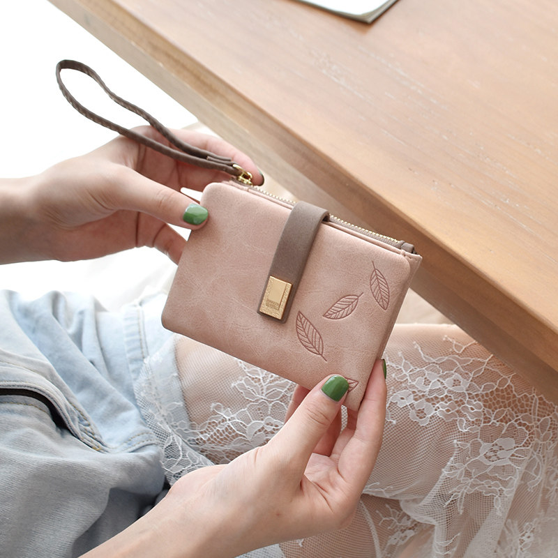 Mortal element 2021 new Korean version Chains Chains minimalist Short clip woman Little Qing New bracelet Rope Pull Chain Money Clip