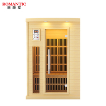 Sweat Steam Room Home Sauna Room Far Infrared Light Wave Room Nano Dry Steam Room Bath Box Iron Cedar Wood Spectrum House Package Installation