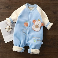 Интегрированный бархатный утолщенный 【синий щенок】