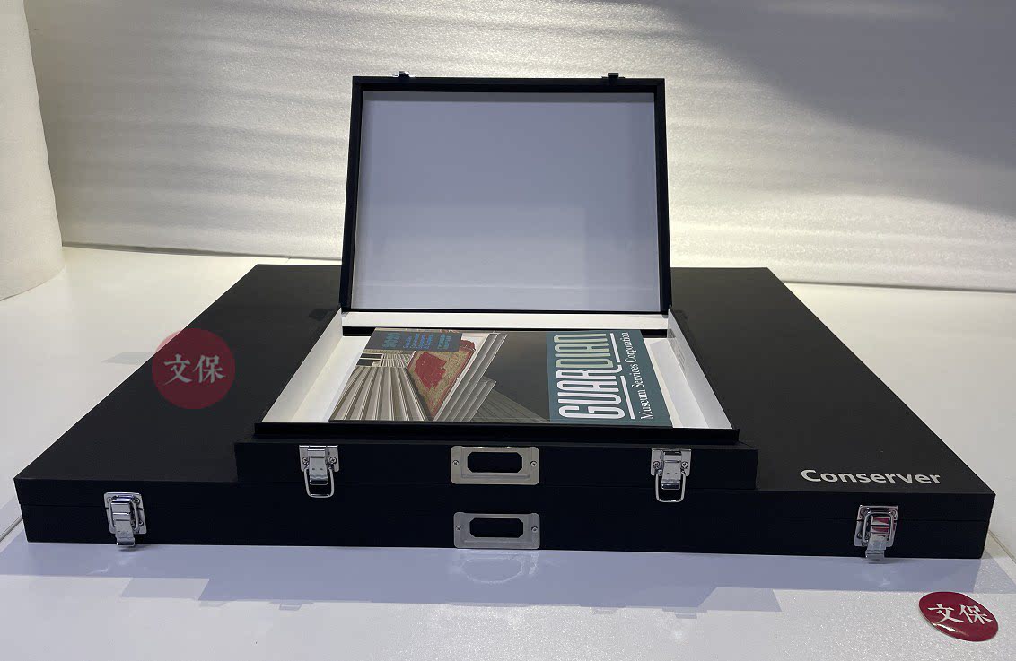 Conserver Solander Museum class No acid preservation box Photo Presentation Image exhibition works Save-Taobao