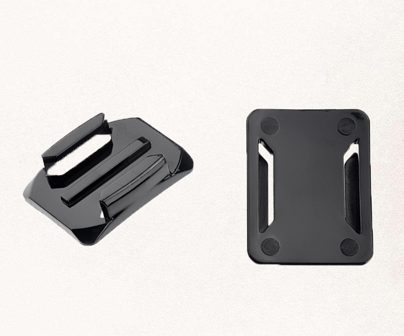 Suitable for GOPRO9 8 7 6 5 sports camera helmet cambered base holder compatible with INSTA360ONERX2